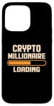 iPhone 15 Pro Max Crypto Millionaire Loading Cryptocurrency Investor Case