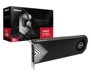 Asrock - Grafikkort - 20 Gb Gddr6 - Pcie 4.0 X16 - Hdmi