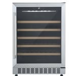 Cookology CWC600SS 60cm Wine Cooler - 54 Bottle Capacity - Stainless Steel