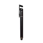 Stylet Stylo Support pour SAMSUNG Galaxy A3 2016 Smartphone 3 en 1 Bille Tablette Ecrire Universel (NOIR)