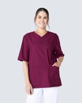 Almedahls Plumme V-bluse Unisex Lilla. XXXL