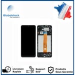 ECRAN LCD + VITRE TACTILE avec châssis pour SAMSUNG GALAXY A12 SM-A125F