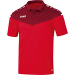 JAKO Champ 2.0 Polo Women's Polo - red/Wine red, 40