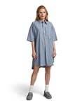 G-STAR RAW Women's Shirt Dress 2.0 , Multicolour (sun faded deck stripe D23219-D322-D934), S