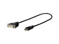 Vivolink Pro - Bildskärmskabel - Displayport (Hane) Till Dvi-D (Hane) - Sprintlåsning, Tumskruvar, Stöd För 4K