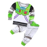 Barn Pojkar Flickor Toy Story Sweatshirt Toppar Byxor Set - Perfet Buzz Lightyear 100