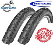 2 Schwalbe Nobby Nic 27.5 x 2.25 Performance Cycle Tyres & Presta Tubes