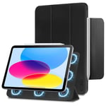 iPad 10.9" (2024/2022) Tech-Protect Smartcase Magnetisk Fodral Tri-fold - Svart