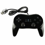 Le Noir Manette De Jeu Classique Filaire Pour Console Nintendo Ngc Gc, Contrôleur Pour Console Wii Ns