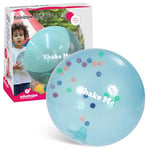 BSM Edushape - Ballon Souple Transparent Arc en Ciel Jouet D'Eveil - Jouet d'éveil pour Enfant dès 6 Mois - Développe : capacités motrices et sensorielles de l'enfant - Ed 705373