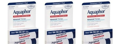 BL Aquaphor Healing Ointment 2 Count 0.35 oz - THREE PACK