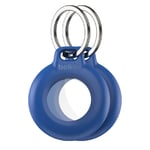 Belkin 2pk Waterproof Airtag Holder with Keyring - Blue