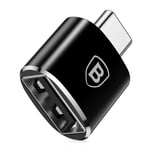 BASEUS - USB-C til USB-A adapter - OTG funktion - Sort