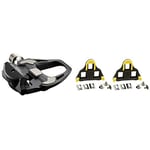 SHIMANO PD-R8000E Pedals - Black & SPD SL Cleats 6 Degree Float -