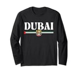 Dubai United Arab Emirates Flag, Dubai UAE, Dubai Long Sleeve T-Shirt