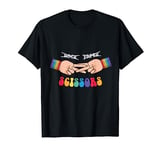 Rock paper scissors Design for a LGBT funny gay T-Shirt