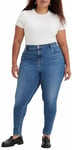 Levi's Women's Plus Size 720 High Rise Super Skinny Jeans, Love Song Mid, 14 M