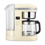 KitchenAid kahvinkeitin 12 kuppia 1,7 L Almond cream