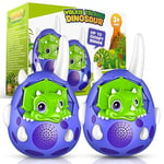 Veopoko Walkie Talkie, Dinosaur Toys for 3 4 5 6 Year Old Boy Gift for 4-12 Year Olds Boys Toys Age 5-10 Dinosaur Gift for Kids Toys Age 6-9 Walkie Talkie Kids Outdoor Toys Sensory Toys for Autism