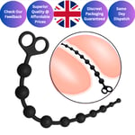 Love Anal Beads Sex Toy - Smooth PVC - Beginners Friendly