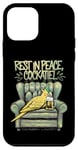 iPhone 12 mini Drunk Cockatiel - Funny Cute Bird Beer Drinking Lover Case