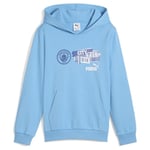 PUMA Manchester City Ftblnrgy Hoodie Jr Unisex, storlek 176 cm