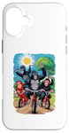 Coque pour iPhone 16 Plus Quelle merveilleuse journée ! Planet Apes Funny