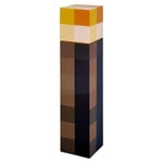 Minecraft Iconic Shape Torch Drinks Bottle | Eco Freindly BPA-free Plastic Water Bottle with Screw on lid | Perfect Gift for Minecraft fan & Collector | Officially licensed Merchandise 650ML