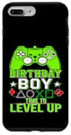 Coque pour iPhone 7 Plus/8 Plus Jeu vidéo Level Up Birthday Boy