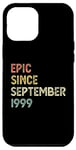 Coque pour iPhone 13 Pro Max Epic, depuis septembre 1999, 25 ans, hommes, femmes