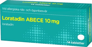 Loratadin ABECE Tablett 10 mg 14 st