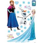 Ag Art - Stickers Anna Elsa & Olaf La Reine des Neiges Disney