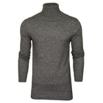 Brave Soul Men Roll Neck Pullover Knitted Long Sleeve Jumpers for Men, S to 2XL