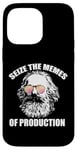 Coque pour iPhone 14 Pro Max SÉIZE THE MEMES OF PRODUCTION Funny Karl Marx Communist Meme