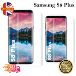 For Samsung Galaxy S8 Plus 5D Curved Tempered Glass LCD Screen Protector clear