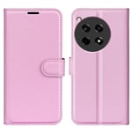 OnePlus 12R 5G - Læder cover / pung - Pink