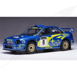 FR- Ixo Model SUBARU IMPREZA S7 WRC N.6 RALLY GREAT BRITAIN 2001 SOLBERG/MILLS 1