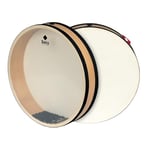 Ocean Drum 30 cm, cadre en bois avec peau naturelle