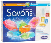 SentoSphère- KIT Scientifique La Chimie des Savons, 2804, Bleu, 20.5 x 6.3 x 25cm