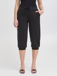 Ichi Kate Capri Pant - Dame - Sort - L