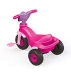 Dolu 2529 Unicorn Themed indoor and outdoor Ride-On Trike with working Horn-Pink