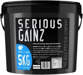 The Bulk Protein Company, SERIOUS Gainz - Whey Protein Powder - Weight Gain, Ma