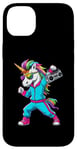 iPhone 14 Plus Unicorn in the 80s with Cassette Recorder Case