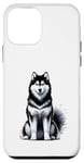 Coque pour iPhone 12 mini Siberian Husky Siberian Huskies