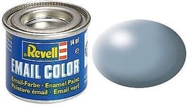 REVELL - Satin gray enamel paint 14ml -  - REV32374