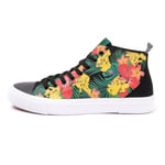 AKEDO x Pokémon Tropical Crush Black Signature High Top - UK7 / EU40.5