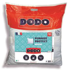 Oreiller médium Dodo 50x70 cm - Protection anti punaise, anti acarien - 550 gr - Blanc - Fabriqué en France