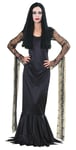 Rubie's Official Morticia Addams, Addams Family Fancy Dress, Ladies Costume