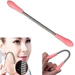 Ial Hair Remover Epilator Karvanpoistosulka Facial Tree Tool Kasvojen karvojen poistolaite Meikkityökalu (vaaleanpunainen) (5 kpl)