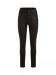 GUESS Shape Up High-Rise Denim Jeans, Black